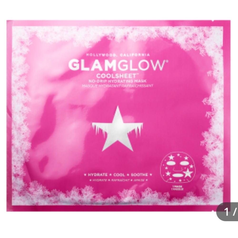 GLAMGLOW Coolsheet No-Drip Hydrating Sheet Mask 3